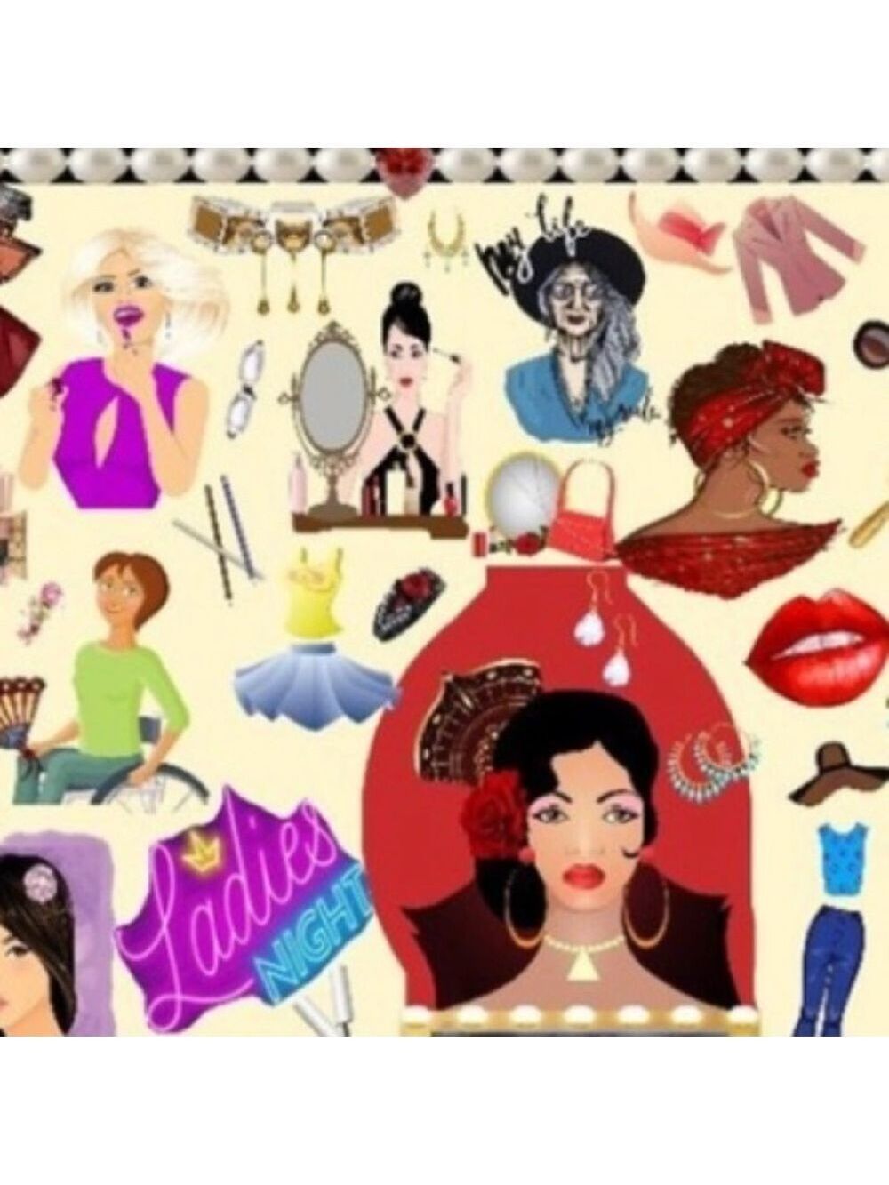 25 10X13 Poly Mailers Fashion Makeup Girls Ladies Night Flat PRICE IS FIRM - Picture 15 of 15